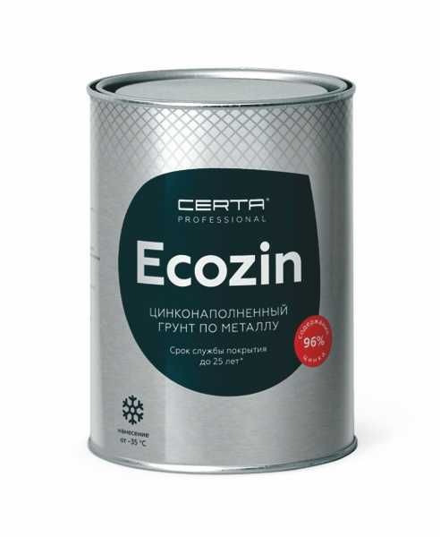Цинконаполненный грунт по металлу Ecozin