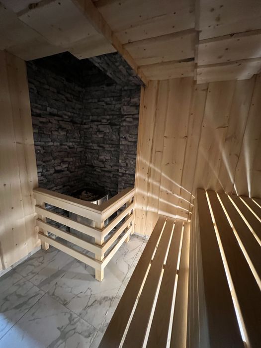 Отделка бань домов