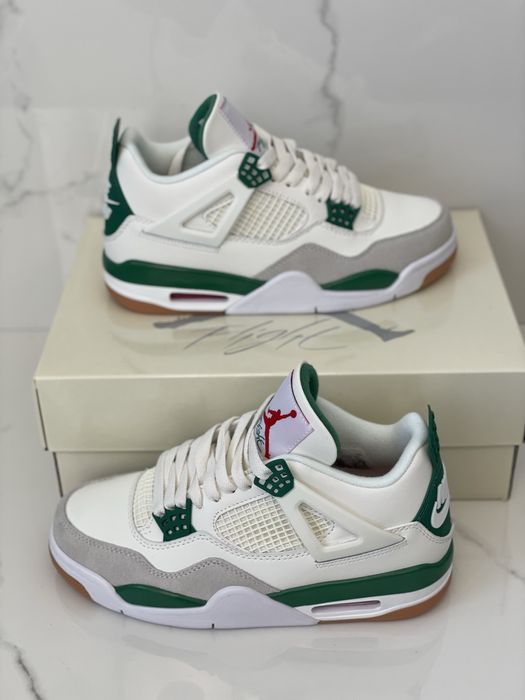 Air Jordan 4 Retro SB Pinne Green Full Box Verificare Colet Size 36-45