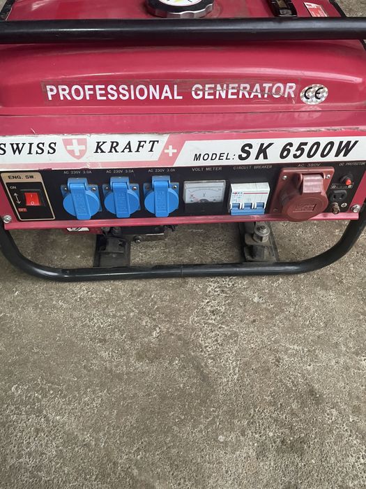 Vand generator trifazic de 6,5 kw