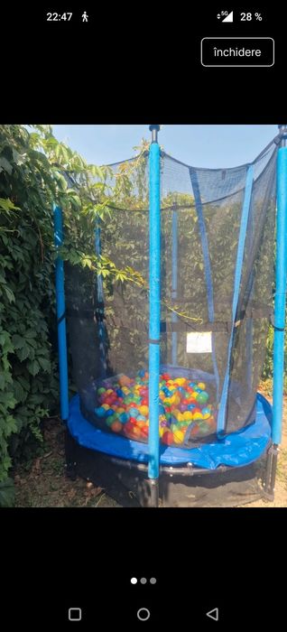 Trambulina pentru copii