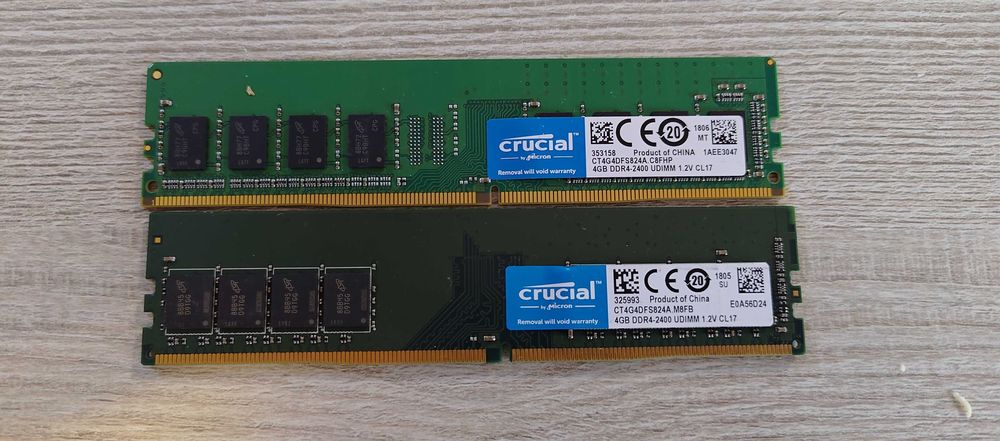 Memorie DDR 4 2x4 8gb