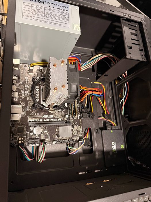 H510 ASUS Prime / i3 10100T/ 8GB DDR4 SAMSUNG/SSD 128GB/BLOK /CASE,