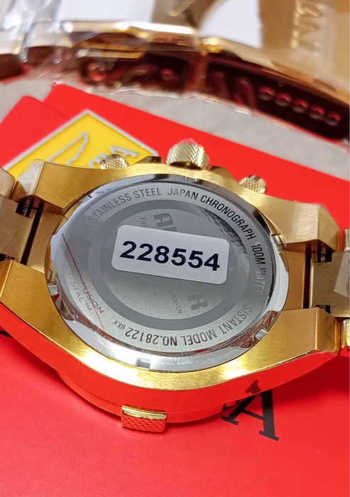 Ceas InvictaAviator Chronograph Gold Dial – Barbati