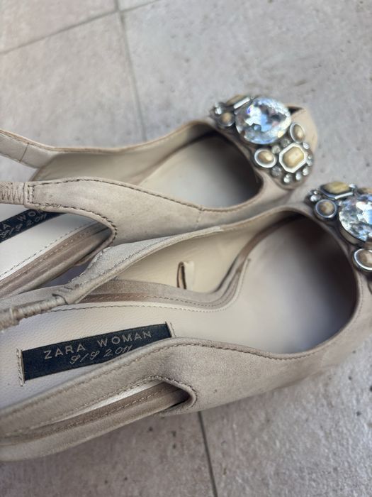 Sandale elegante Zara toc de 14