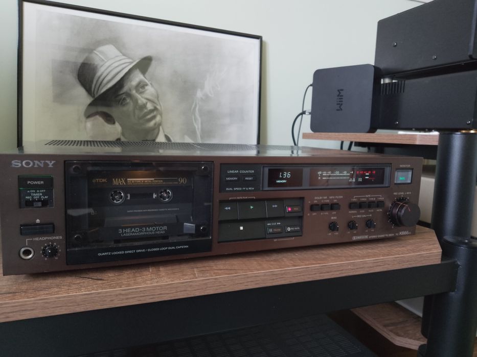 Deck Sony TC-K 666es/Bijuterie!