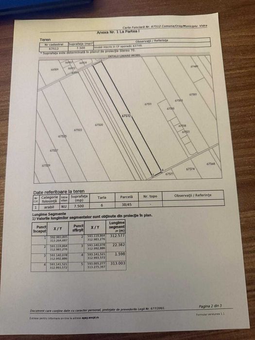 Urgent !1!  Teren extravilan