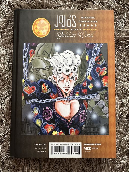 Carte Manga Jojo's Bizarre Adventure Part 5: Golden Wind volumul 7