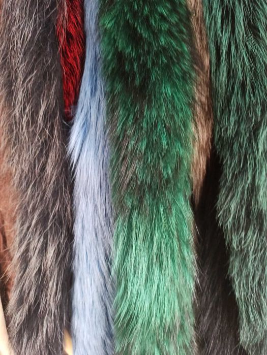 Дамски естествени кожи от лисица