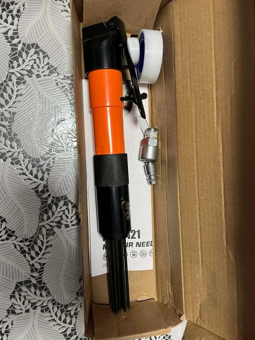 Pistol Pneumatic cu Ace - Curățător Rugină/Zgură