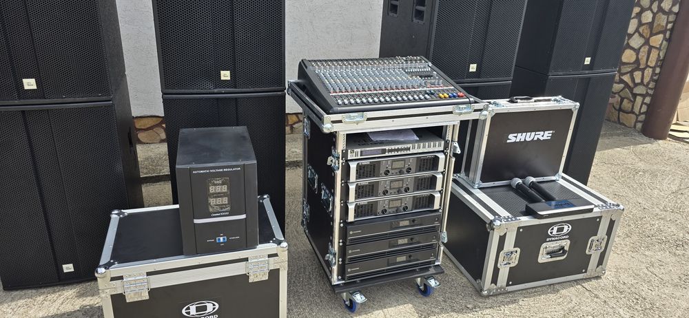 Озвучителна система -тонколони ÷усилватели