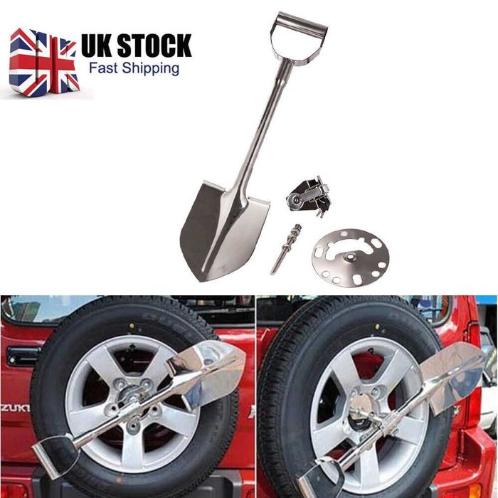 Lopata off-road cu prindere pe roata de rezerva