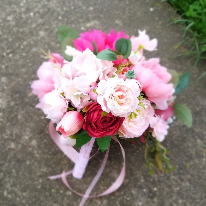 Buchete nunta din flori artificiale