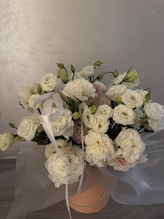 цветы свежие только что получила