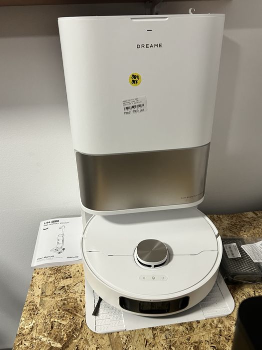 Robot Aspirator Dreame L10s Ultra - Stație Automată, Spală și Usucă Mopul