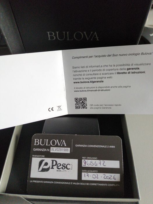 Часовник Bulova Jet Star Quartz Watch