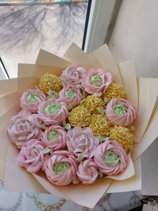 Зефирные букеты,для подарков