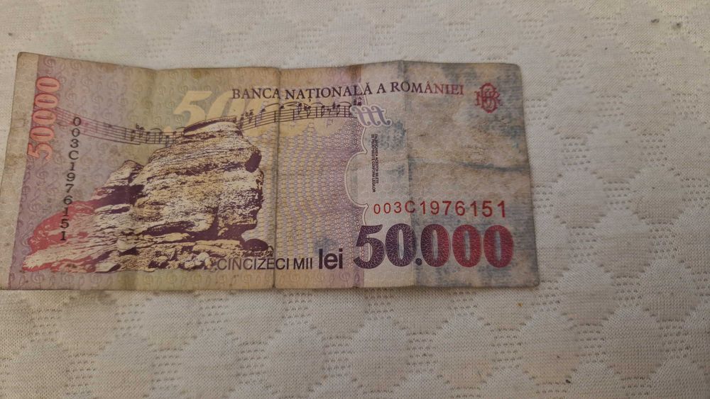 Bancnota veche din anul 2000