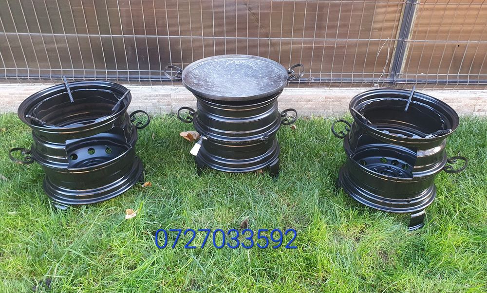 Pirostrie/Sobită cu usită pentru ceaun, taler sau gratar