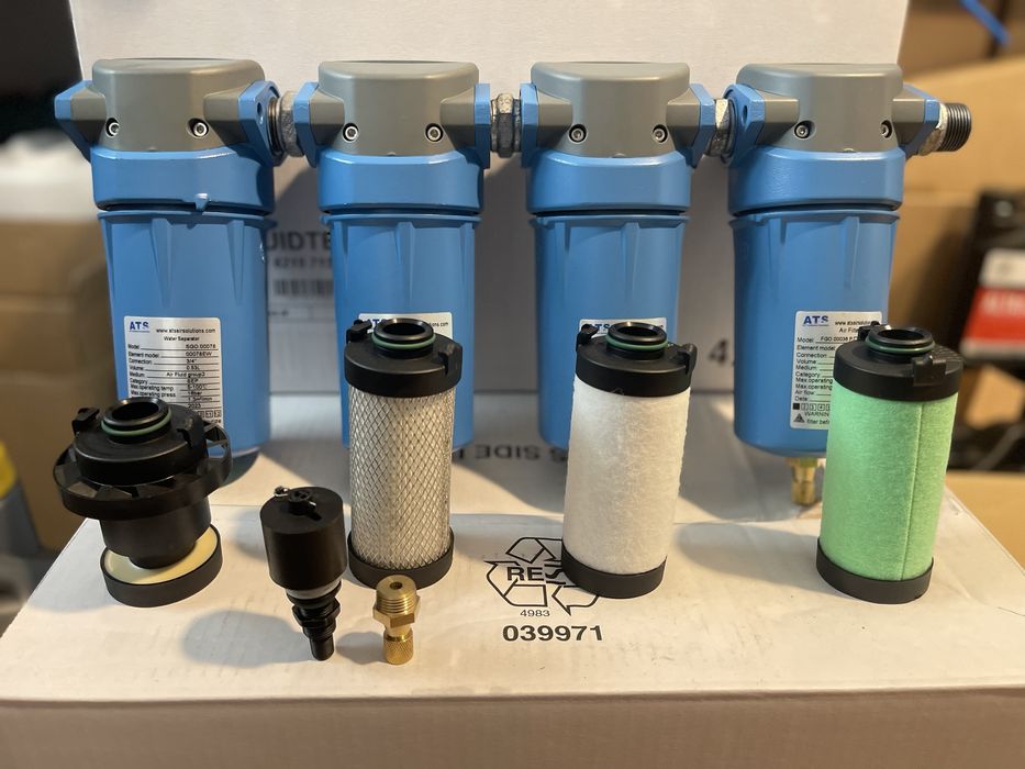 Filtre ATS retea aer - Baterii - Regulatoare - Lubrificator scule