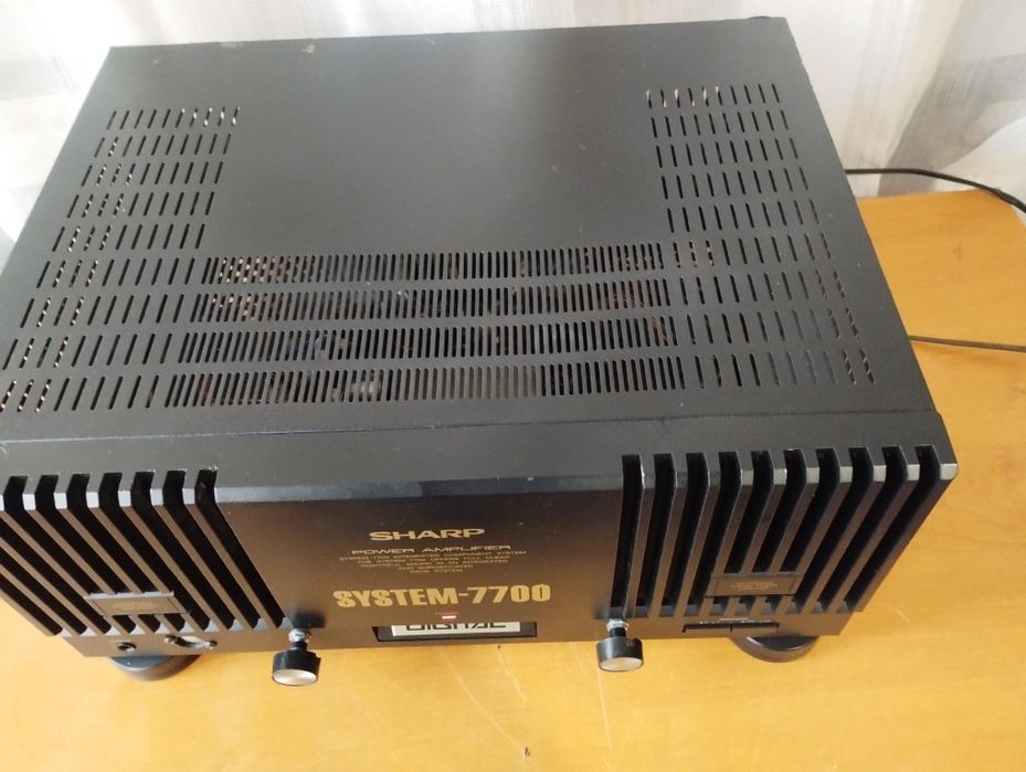 power amplifier SHARP system 7700