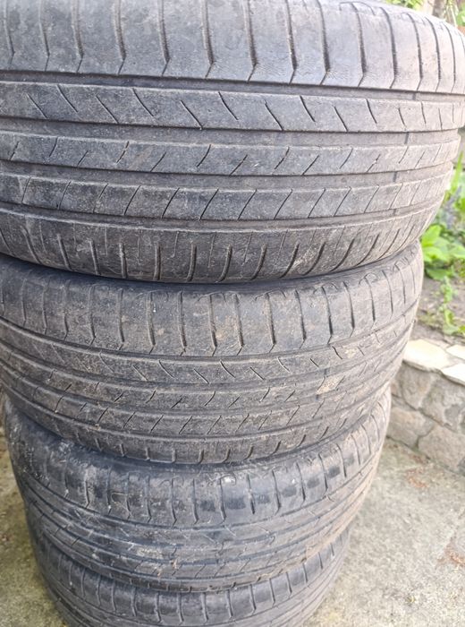 4 броя алуминиеви джанти с гуми за Рено/Дачия 205/55/16