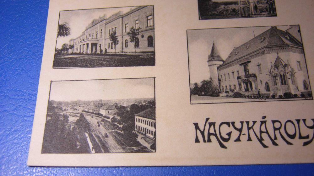 Ilustrata veche/Carte Postala,CAREI,NAGYKAROLY,1918