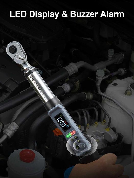 Cheie dinamometrica digitala LED 3/8" 6.5-130nm - NOUA -