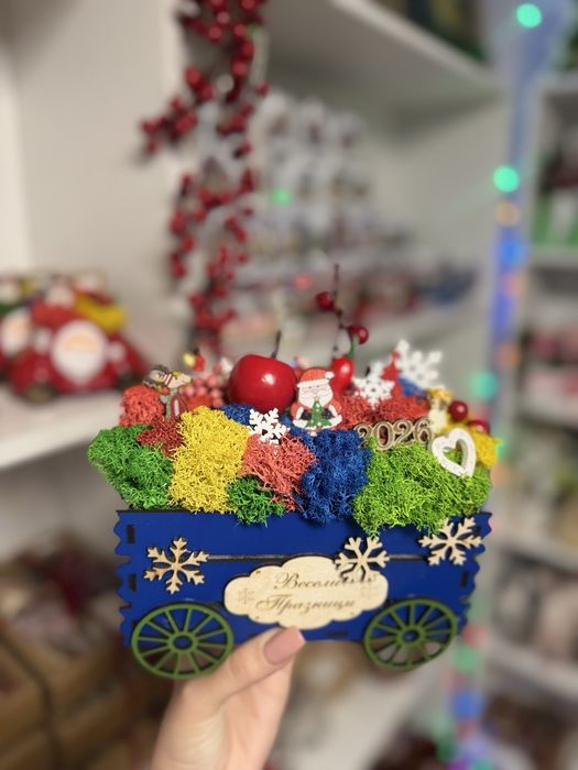 Декорации със скандинавски мъх