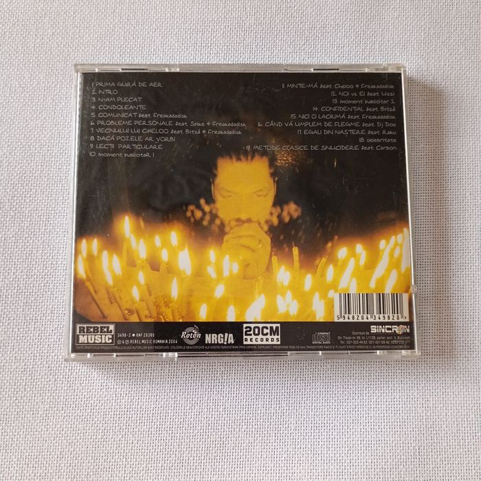 CD Ombladon - Condoleanțe (Original) - Impecabil