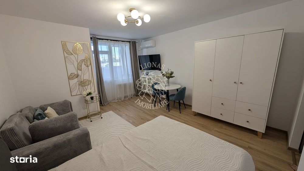Garsonieră Premium | Mănăștur -Str. Bucegi |Complet renovată |Mobilată