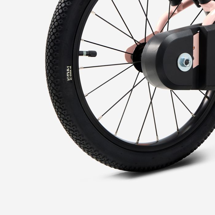 Bicicletă 16 inch 4-6 ani Discover 500 Roz - (SecondHand) Decathlon
