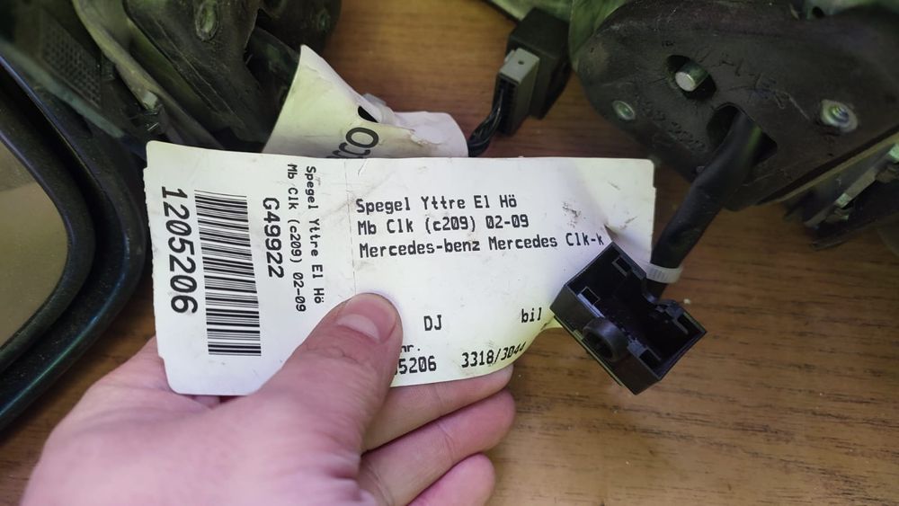 Oglinzi Mercedes CLK rabatabil electric