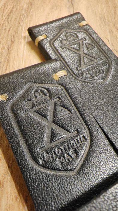 Каишка за часовник 24 mm, естествена кожа, чисто нова