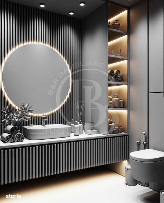 Apartament 2 camere Living generos cu Dining-Theodor Pallady