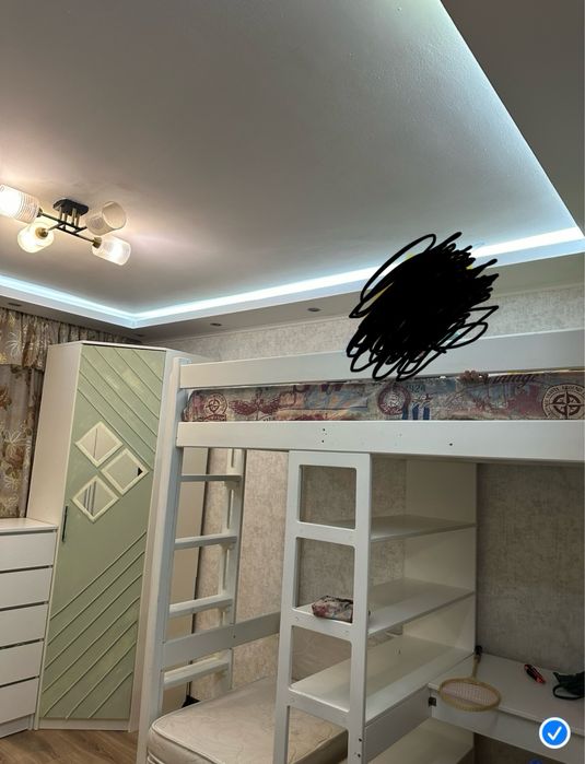 Срочно продам детскую кровать чердак