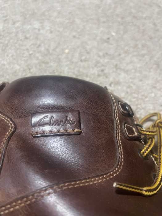 Мъжки боти от естествета кожа Clarks