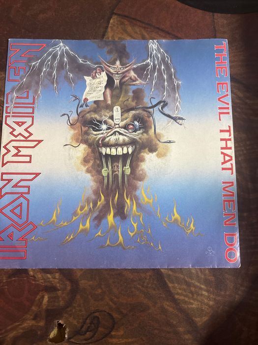Iron Maiden-The evil that men do-сингъл 1988г