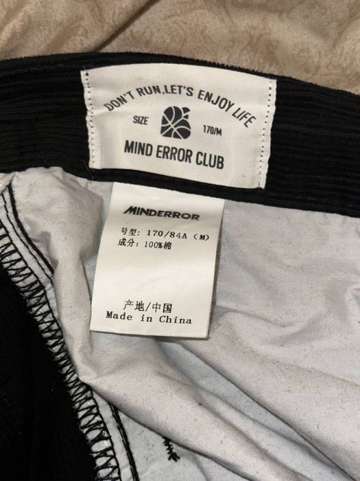 Вельветовые джинсы Mind Error