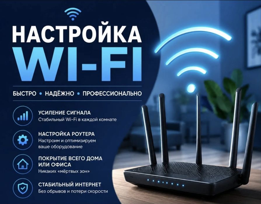 Настройка Интернета, Wi-Fi. Настройка Роутера, Модема. Обжим кабеля