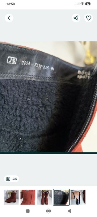 Ghete dama Hogl Goretex 37