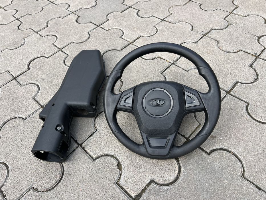 Руль и кожух на Ниву