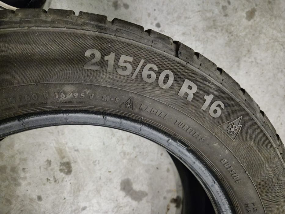 4 anvelope iarna Continental 215 60 16