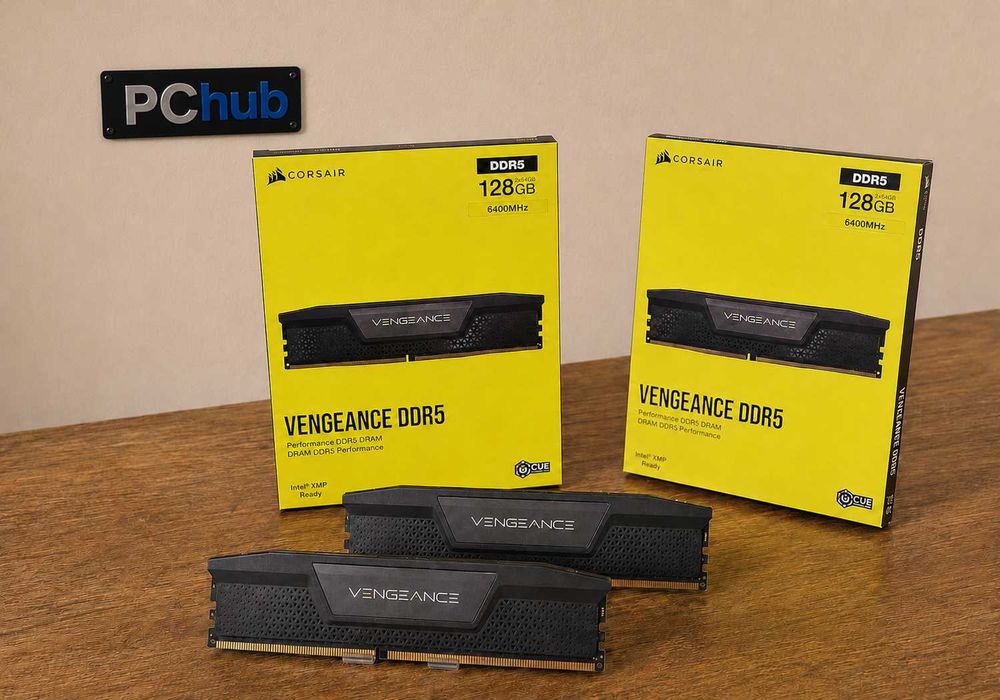 Нова РАМ памет Corsair Vengeance DDR5 128GB (2×64GB) 6400MT/s CL42