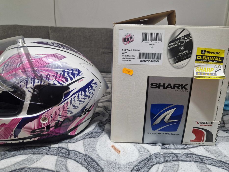 Casca Motor SHARK XS