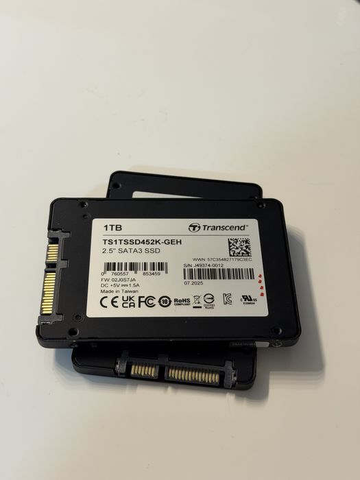 SSD Transcend Industrial 1TB SATA III 2.5” – TS1TSSD452K-GEH – 2 buc