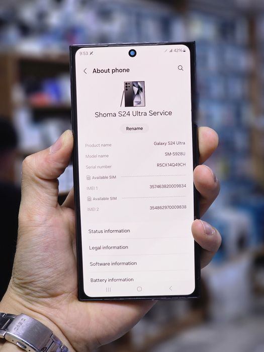 Экран, дисплей, сенсор, lcd, Soft oled original Samsung s24 ultra