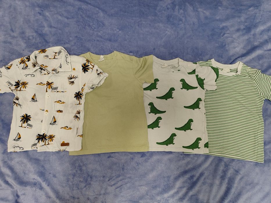 Летни Бебешки дрешки за момче Лот 86/92