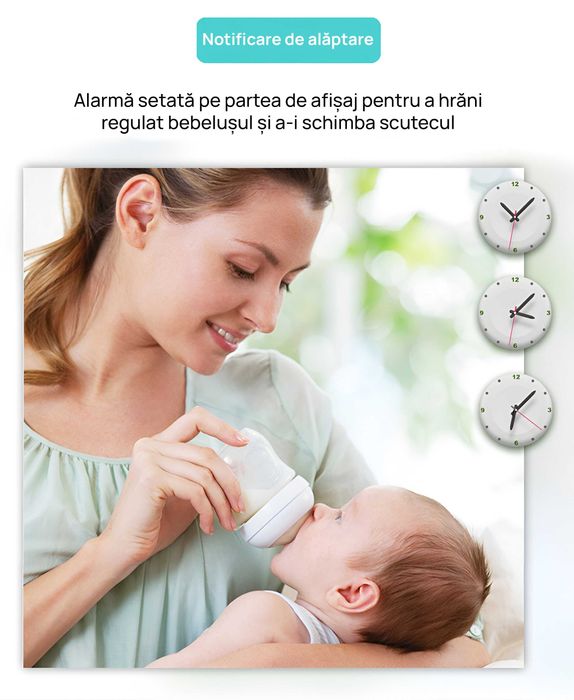 Baby Monitor WiFi Performtech™ NightVision HD, Suport Baby Monitor