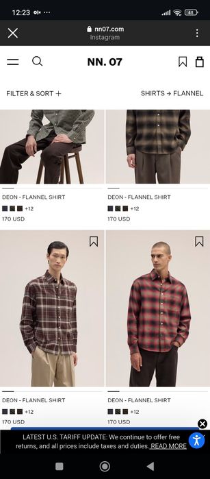 NoNatioality 07 Virgin Wool Jacket / 100% cotton Shirts